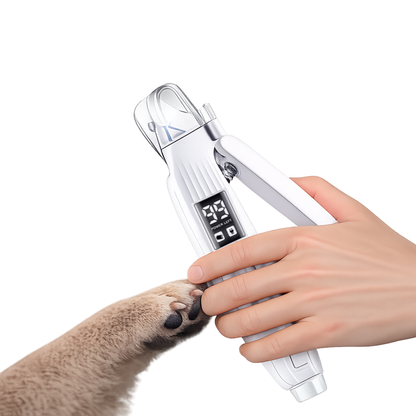 Pet Nail Clipper + Electric Grinder (2-in-1) with LED Light