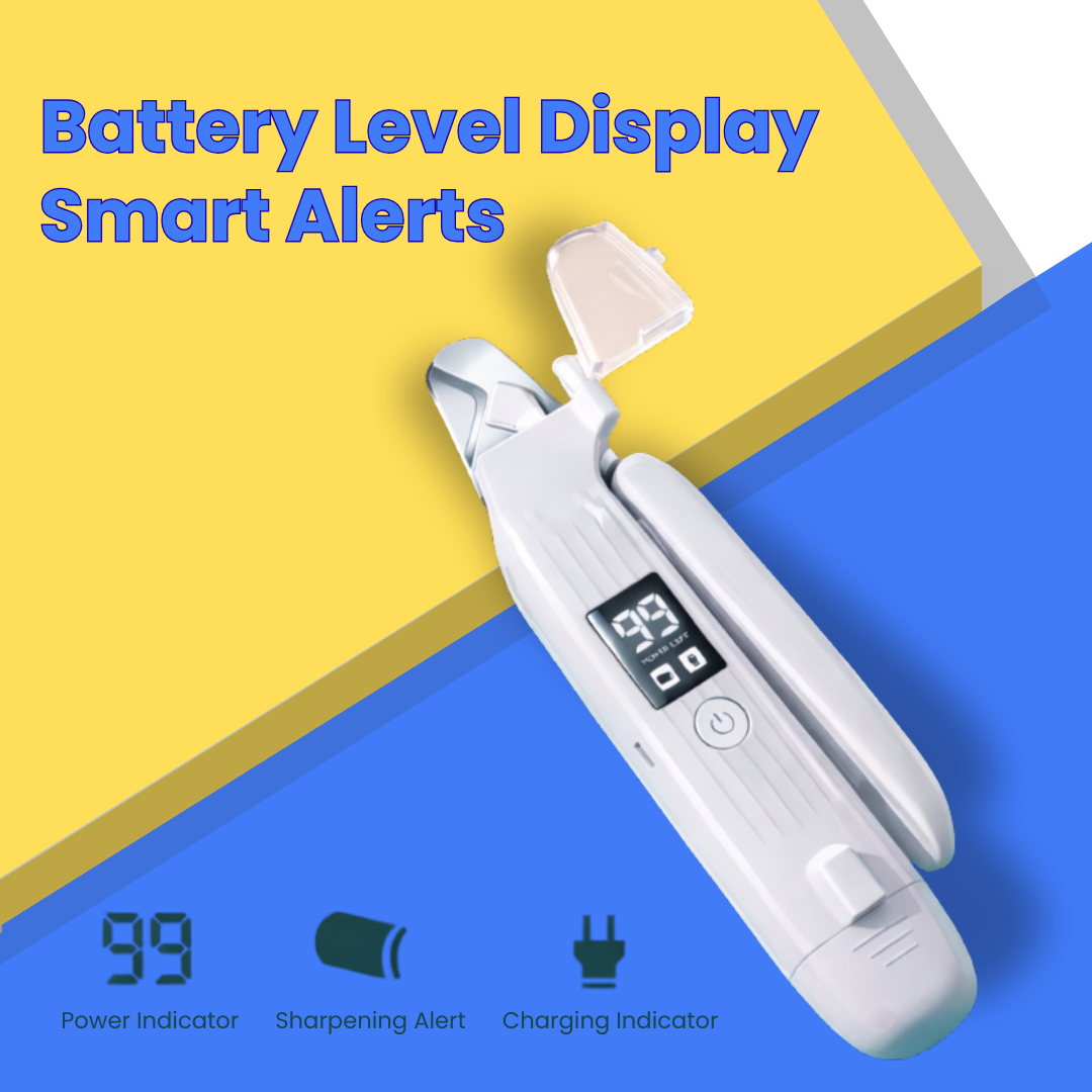 Pet Nail Clipper + Electric Grinder (2-in-1) with LED Light